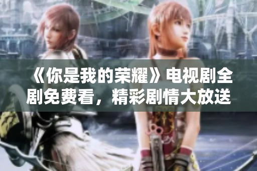 《你是我的荣耀》电视剧全剧免费看，精彩剧情大放送