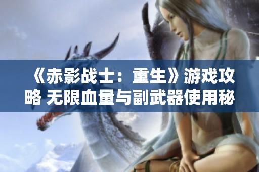 《赤影战士：重生》游戏攻略 无限血量与副武器使用秘籍分享