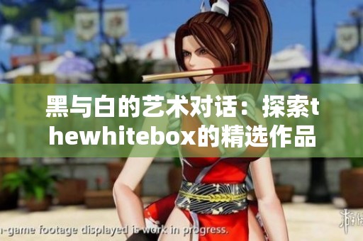 黑与白的艺术对话：探索thewhitebox的精选作品