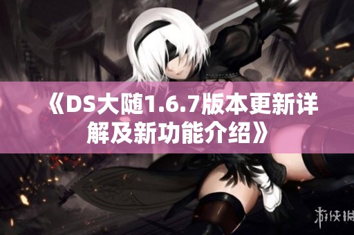 《DS大随1.6.7版本更新详解及新功能介绍》