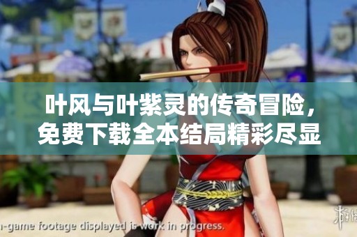 叶风与叶紫灵的传奇冒险，免费下载全本结局精彩尽显
