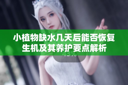 小植物缺水几天后能否恢复生机及其养护要点解析