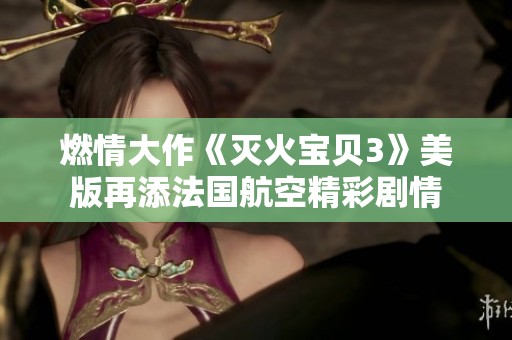 燃情大作《灭火宝贝3》美版再添法国航空精彩剧情