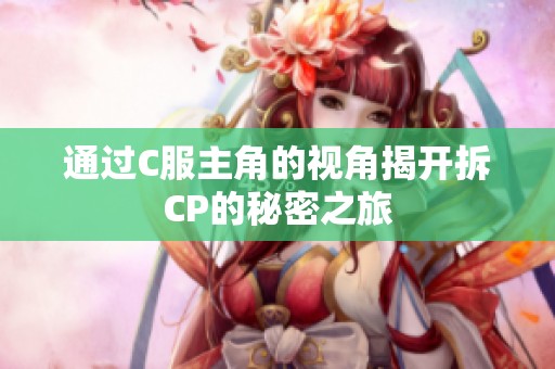 通过C服主角的视角揭开拆CP的秘密之旅