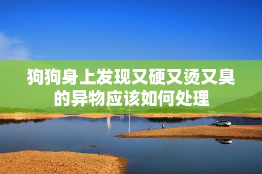 狗狗身上发现又硬又烫又臭的异物应该如何处理