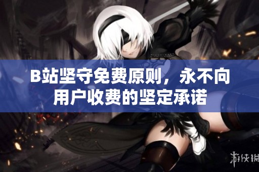 B站坚守免费原则，永不向用户收费的坚定承诺