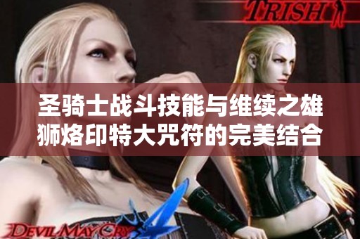 圣骑士战斗技能与维续之雄狮烙印特大咒符的完美结合