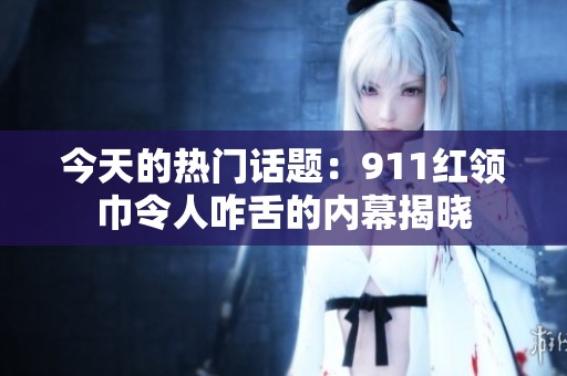 今天的热门话题：911红领巾令人咋舌的内幕揭晓