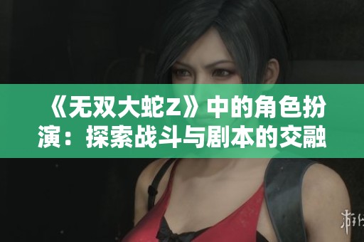 《无双大蛇Z》中的角色扮演：探索战斗与剧本的交融世界