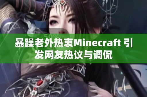 暴躁老外热衷Minecraft 引发网友热议与调侃