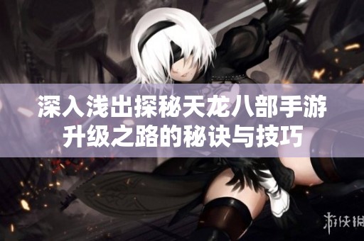 深入浅出探秘天龙八部手游升级之路的秘诀与技巧