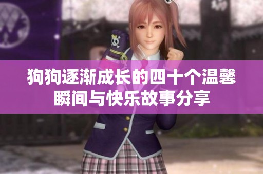 狗狗逐渐成长的四十个温馨瞬间与快乐故事分享
