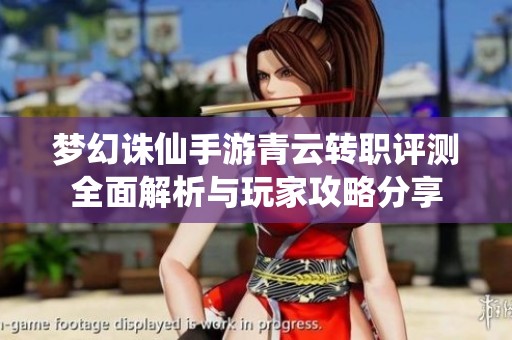 梦幻诛仙手游青云转职评测全面解析与玩家攻略分享