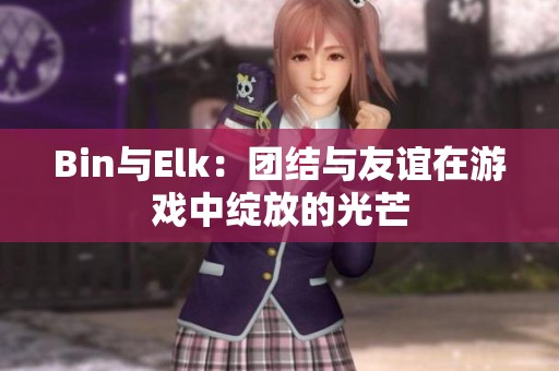 Bin与Elk：团结与友谊在游戏中绽放的光芒