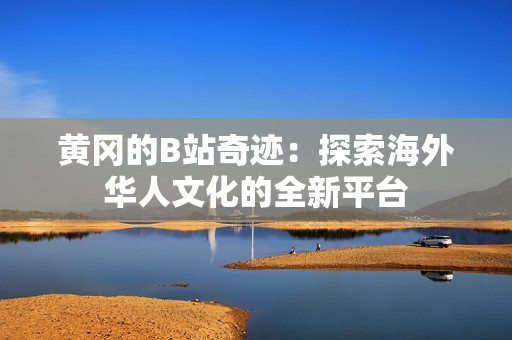 黄冈的B站奇迹：探索海外华人文化的全新平台