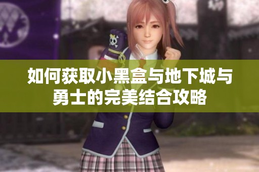 如何获取小黑盒与地下城与勇士的完美结合攻略