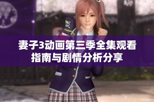 妻子3动画第三季全集观看指南与剧情分析分享