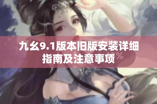 九幺9.1版本旧版安装详细指南及注意事项