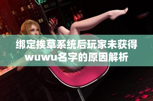 绑定挨草系统后玩家未获得wuwu名字的原因解析