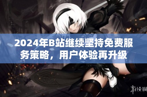 2024年B站继续坚持免费服务策略，用户体验再升级