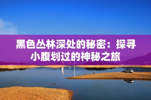 黑色丛林深处的秘密：探寻小腹划过的神秘之旅