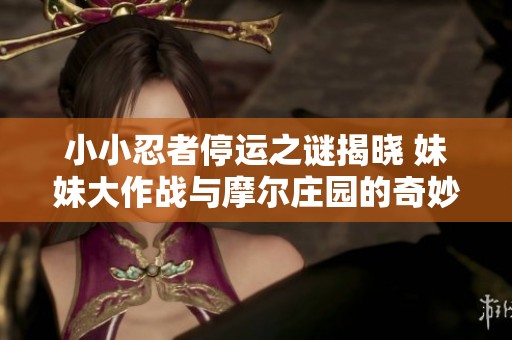 小小忍者停运之谜揭晓 妹妹大作战与摩尔庄园的奇妙征程