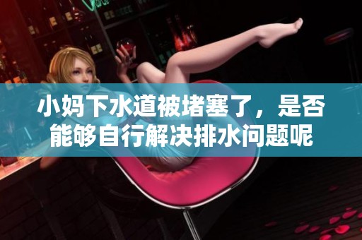 小妈下水道被堵塞了，是否能够自行解决排水问题呢