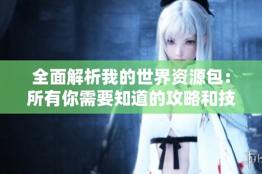 全面解析我的世界资源包：所有你需要知道的攻略和技巧