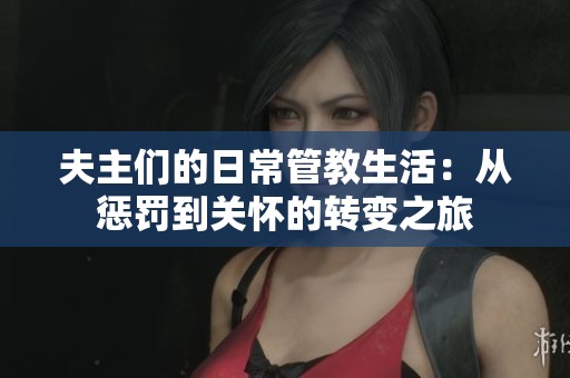 夫主们的日常管教生活：从惩罚到关怀的转变之旅