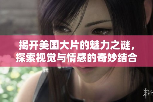 揭开美国大片的魅力之谜，探索视觉与情感的奇妙结合