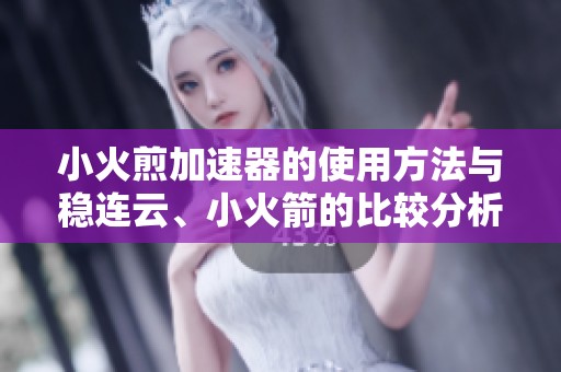 小火煎加速器的使用方法与稳连云、小火箭的比较分析