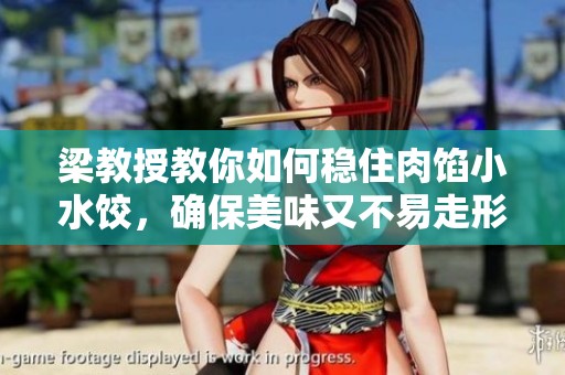 梁教授教你如何稳住肉馅小水饺，确保美味又不易走形