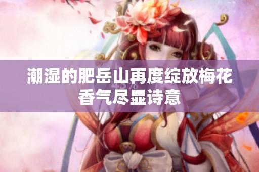 潮湿的肥岳山再度绽放梅花香气尽显诗意