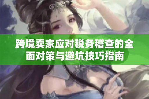 跨境卖家应对税务稽查的全面对策与避坑技巧指南
