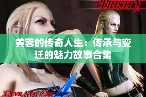 黄蓉的传奇人生：传承与变迁的魅力故事合集