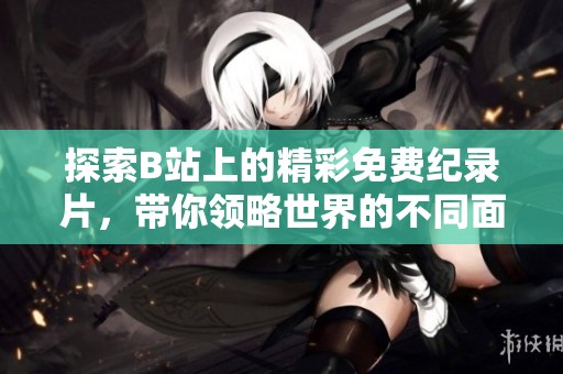 探索B站上的精彩免费纪录片，带你领略世界的不同面貌