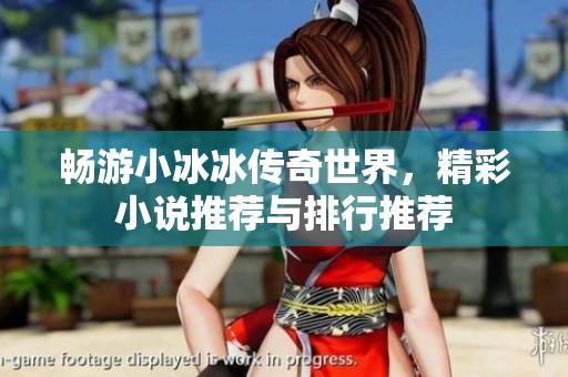 畅游小冰冰传奇世界，精彩小说推荐与排行推荐
