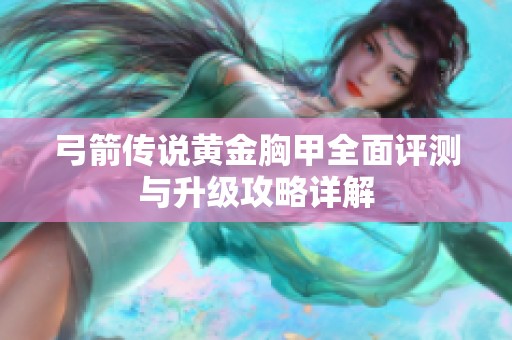 弓箭传说黄金胸甲全面评测与升级攻略详解