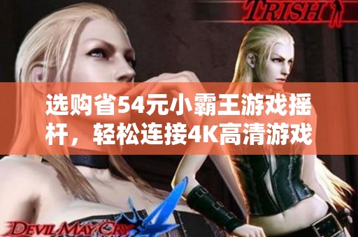 选购省54元小霸王游戏摇杆，轻松连接4K高清游戏机
