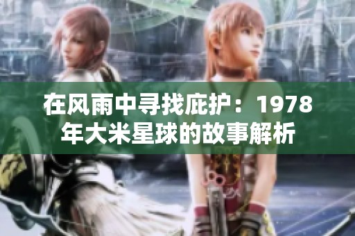 在风雨中寻找庇护：1978年大米星球的故事解析