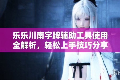 乐乐川南字牌辅助工具使用全解析，轻松上手技巧分享