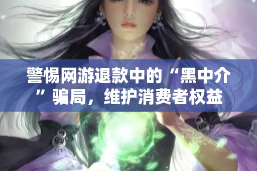 警惕网游退款中的“黑中介”骗局，维护消费者权益