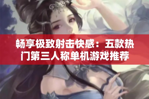 畅享极致射击快感：五款热门第三人称单机游戏推荐
