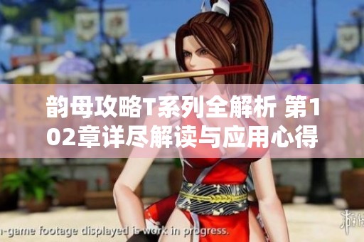 韵母攻略T系列全解析 第102章详尽解读与应用心得