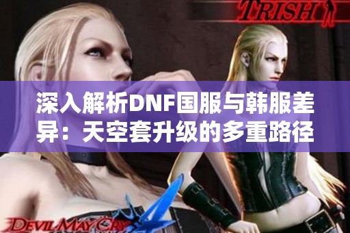 深入解析DNF国服与韩服差异：天空套升级的多重路径