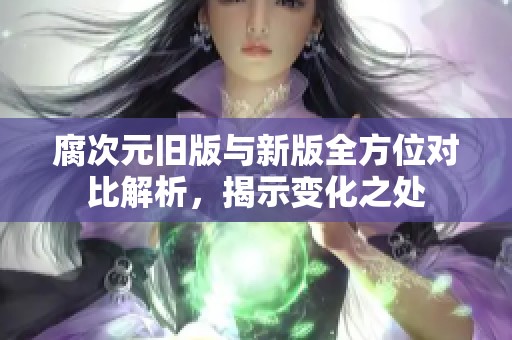 腐次元旧版与新版全方位对比解析，揭示变化之处