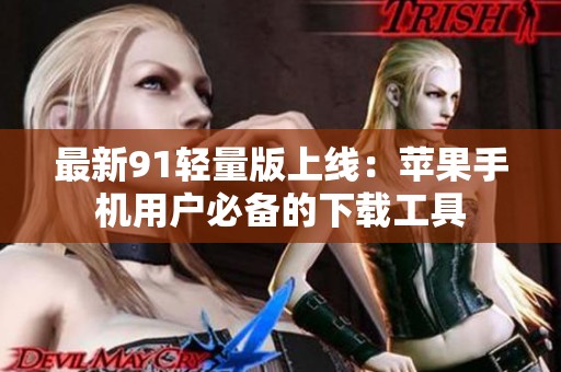 最新91轻量版上线：苹果手机用户必备的下载工具