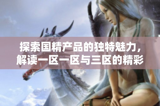 探索国精产品的独特魅力，解读一区一区与三区的精彩内容