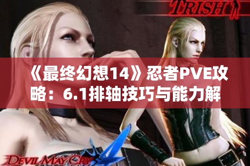 《最终幻想14》忍者PVE攻略：6.1排轴技巧与能力解析