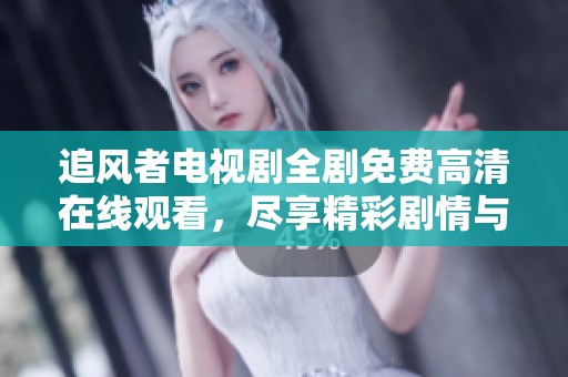追风者电视剧全剧免费高清在线观看，尽享精彩剧情与角色魅力